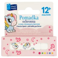 Szminki - Skarb Matki, pomadka ochronna dla dzieci, smak różowej gumy balonowej, od 12 miesiąca, 6,5 g - miniaturka - grafika 1