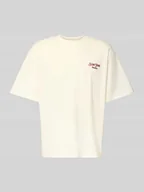 Koszulki męskie - T-shirt o luźnym kroju z czystej bawełny model ‘MALIK’ - miniaturka - grafika 1
