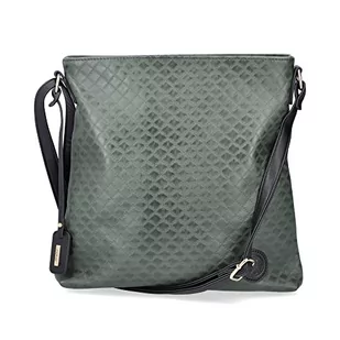 Rieker Women's H1033 torba na ramię, zielona - Torebki damskie - miniaturka - grafika 1