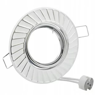 Polux Oczko podtynkowe 1x5W LED 12V FOBOS biały/srebrny 310255 SANICO 310255 - Oprawy, klosze i abażury - miniaturka - grafika 1