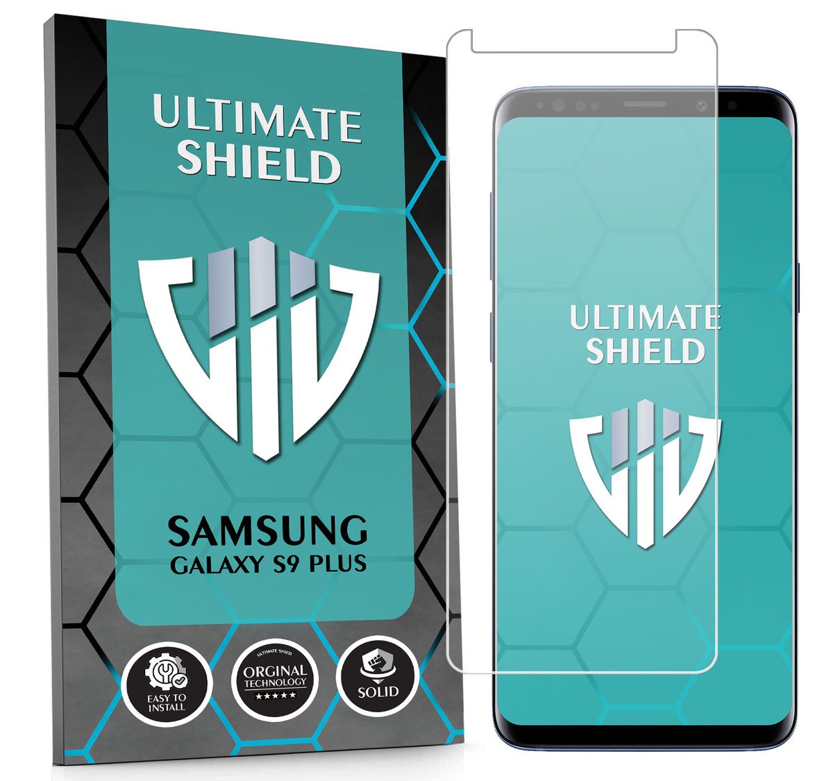 WZMOCNIONE SZKŁO OCHRONNE SZYBKA SZKIEŁKO DO SAMSUNG GALAXY S9 PLUS