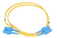 Kable komputerowe i do monitorów - Extralink SC/UPC-SC/UPC Patchcord Jednomodowy, Duplex, G652D, 3mm, 20m - miniaturka - grafika 1