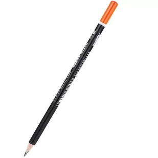 Ołówek drewniany 2B techniczny CARIOCA obudowa czarna 1szt. /160-2321/ - Ołówki - miniaturka - grafika 1