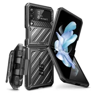 Etui i futerały do telefonów - Etui SUPCASE Unicorn Beetle Pro do Samsung Galaxy Z Flip 4 Czarny - miniaturka - grafika 1