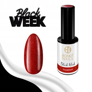 Lakier hybrydowy Black Week Thursday no 512 Boska Nails 6 ml - Lakiery hybrydowe Lakier hybrydowy Black Week Thursday no 512 Boska Nails 6 ml - Lakiery hybrydowe - miniaturka - grafika 1
