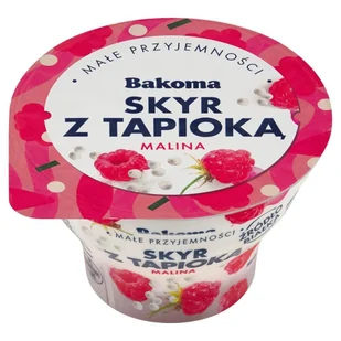 Bakoma Skyr z tapioką malina 150 g - Kefiry, jogurty, maślanki - miniaturka - grafika 1