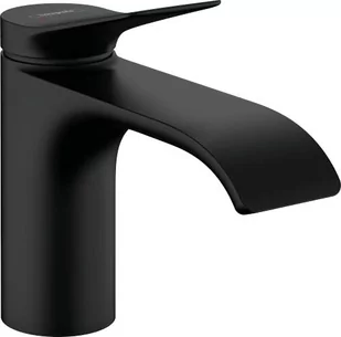 Hansgrohe 75010670 Vivenis Jednouchwytowa bateria umywalkowa 80 z kompletem odp$243ywowym czarny matowy - Baterie umywalkowe - miniaturka - grafika 1