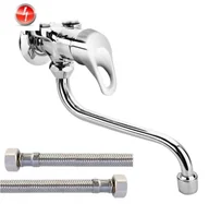 Baterie kuchenne - Bateria bezciśnieniowa górna do bojlera z mieszaczem + wężyki, Biawar  ,KFA , HST - miniaturka - grafika 1