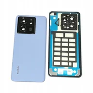 Części serwisowe do telefonów - do XIAOMI 13T 5G / 13T PRO 5G KLAPKA BATERII POKRYWA + SZYBKA KAMERY BLUE - miniaturka - grafika 1