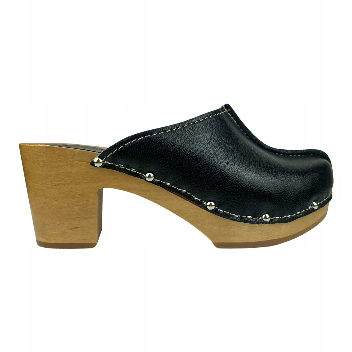 Drewniaki Fiora Czarne - 41, 41