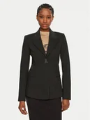 Marynarki i żakiety damskie - Patrizia Pepe Marynarka 8S0506/A025-K103 Czarny Regular Fit - miniaturka - grafika 1
