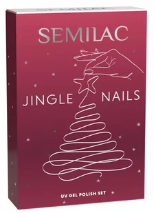 Semilac Jingle Nails - zestaw 1szt - Lakiery hybrydowe - miniaturka - grafika 1