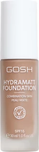 Gosh Copenhagen Hydramatt Foundation - podkład do twarzy 30 ml - Podkłady do twarzy - miniaturka - grafika 1