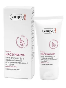 Ziaja LTD Z.P.L SP Z 0.0 Med Kuracja naczynkowa Krem zmniejszający nadreaktywność 50 ml - Kremy do twarzy - miniaturka - grafika 1