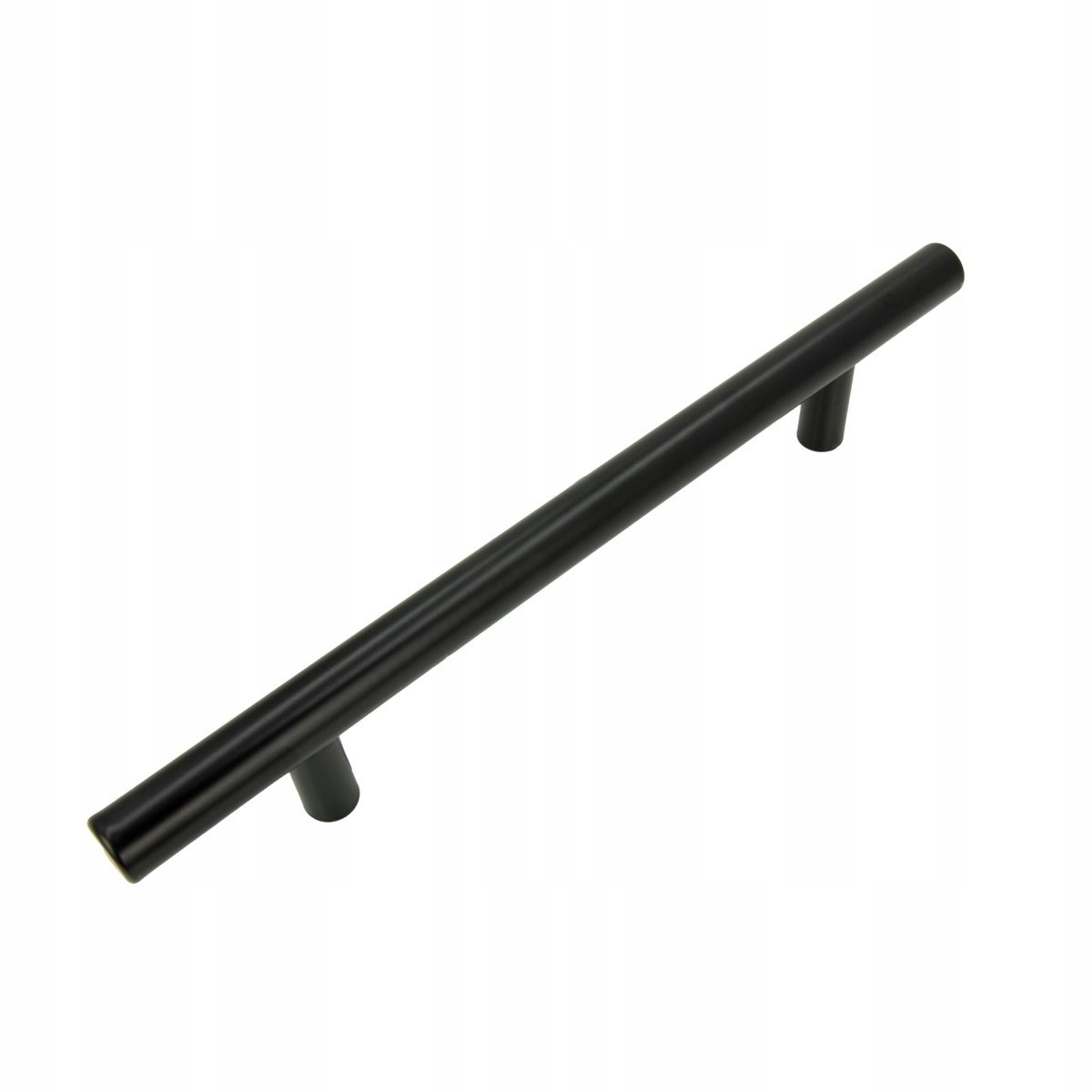 Uchwyt meblowy Reling 128 mm czarny Metalowy uchwyt do szafek