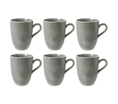 Kubki - Seltmann Beat Relief Color Glaze 350ml Szary - miniaturka - grafika 1