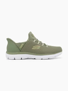 Skechers Buty wsuwane - Damskie - Kolor: Olive - Rozmiar: 37 - Półbuty damskie - miniaturka - grafika 1
