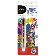 Przybory szkolne - Derform Długopis 8 kolorów KIDEA - miniaturka - grafika 1