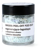 Kosmetyki pod oczy - La-Le Kosmetyki Maska peel-off pod oczy z aloesem i płatkami bławatka lale_maska_peel_aloes - miniaturka - grafika 1