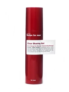 Recipe for Men Recipe for Men CLEAR SHAVING GEL 100 ml - Kosmetyki do golenia - miniaturka - grafika 1