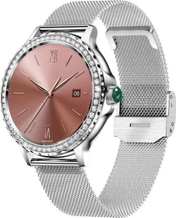 Rubicon RNCF19 Srebrny - Smartwatch - miniaturka - grafika 1