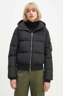 Kurtki damskie - Armani Exchange kurtka damska kolor czarny zimowa XW000033 AF10248 - miniaturka - grafika 1