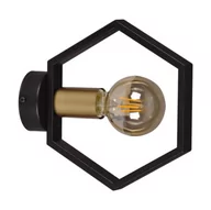 Lampy ścienne - Czarny geometryczny kinkiet loftowy - S527-Gesta - miniaturka - grafika 1