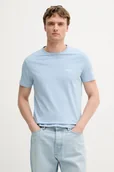 Koszulki męskie - Pepe Jeans t-shirt ORIGINAL BASIC 3N męski kolor niebieski z nadrukiem PM508212 - miniaturka - grafika 1