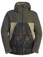 Kurtki narciarskie - Billabong Kurtka narciarska "Expedition" w kolorze khaki - miniaturka - grafika 1