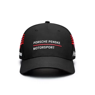 Czapka baseballowa męska Penske czarna Porsche Motorsport 2023 - Baseball, krykiet, palant - miniaturka - grafika 2