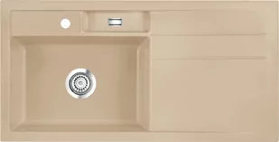 Zlew SystemCeram BELA 100 | komora LEWA | SAND 26 (50210126) - Zlewozmywaki - miniaturka - grafika 1