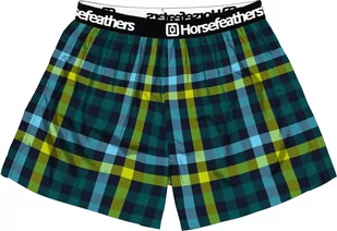bielizna męska HORSEFEATHERS CLAY BOXER SHORTS Marine - Moda i Uroda OUTLET - miniaturka - grafika 1
