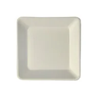 Woda - Talerze z trzciny cukrowej, prostokątne, 1,7 cm x 15,5 cm x 15,5 cm, biały 50 szt Papstar Polska - miniaturka - grafika 1