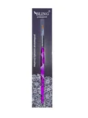 Pędzle do makijażu - Pędzelek do żelu BLING Professional - rozmiar 4, marmurkowy - miniaturka - grafika 1