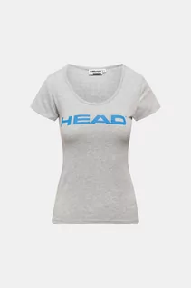 Koszulki sportowe damskie - Head T-shirt - Szary - Kobieta - XL (xl) - 459208 - grafika 1