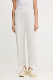 Tommy Hilfiger spodnie piżamowe damskie kolor szary gładkie UW0UW06074 - Piżamy damskie - miniaturka - grafika 1