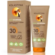 Kremy do twarzy z filtrem - Kolastyna KOLASTYNA - EKO OCHRONA - Nawilżający krem do twarzy - SPF30 - Wodoodporny - 50 ml - miniaturka - grafika 1