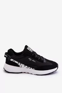 Damskie Sneakersy Memory Foam System Big Star LL274956 Czarne-37 - Sneakersy damskie - miniaturka - grafika 1