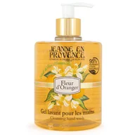 Mydła - Jeanne en Provence - Fleur d'Oranger Mydło w płynie do rąk, pomarańczowe 500 ml - miniaturka - grafika 1