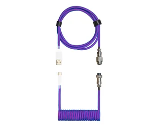 Cooler Master Coiled Cable (Thunderstorm Blue-Purple) - Kable komputerowe i do monitorów - miniaturka - grafika 1