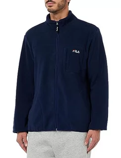 Kurtki męskie - FILA Męska kurtka Bleiburg Light Jacket, Black Iris, S - grafika 1