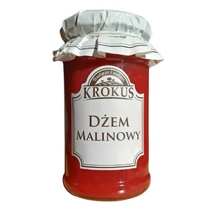 D��em Malinowy O Obni��onej Zawarto��ci Cukru 235 g - Krokus - Konfitury, marmolady, powidła - miniaturka - grafika 1