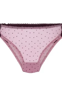 Hunkemöller Brazyliany Adeline Różowy - Majtki damskie - miniaturka - grafika 1