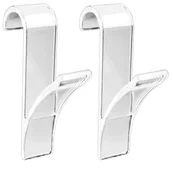 Wieszaki łazienkowe - Wenko Wieszaki na ręczniki Haczyki na kaloryfer x2 - miniaturka - grafika 1