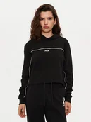 Bluzy damskie - Fila Bluza Laagna FAW0907 Czarny Regular Fit - miniaturka - grafika 1