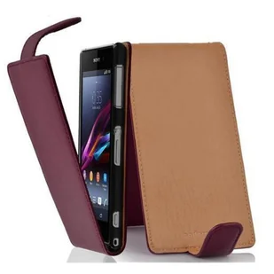 Sony cador Abo Flip Style etui do Xperia Z1 Compact (L39h) Case Cover etui ochronne etui torba, Xperia Z1 Compact DE-101679 - Etui i futerały do telefonów - miniaturka - grafika 1