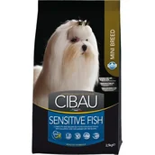 Sucha karma dla psów - Farmina Cibau Sensitive Fish Adult Mini 2,5 kg - miniaturka - grafika 1