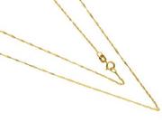 Biżuteria religijna - Złoty łańcuszek 585 SPLOT SINGAPUR 50 cm 0,68 g - miniaturka - grafika 1