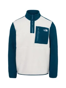 The North Face Bluza męska Mężczyźni beżowy|niebieski jednolity, S - Bluzy męskie - miniaturka - grafika 1