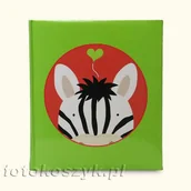 Albumy fotograficzne - Album Dziecięcy Henzo Jungle XL Zebra (tradycyjny 100 kremowych stron) - miniaturka - grafika 1